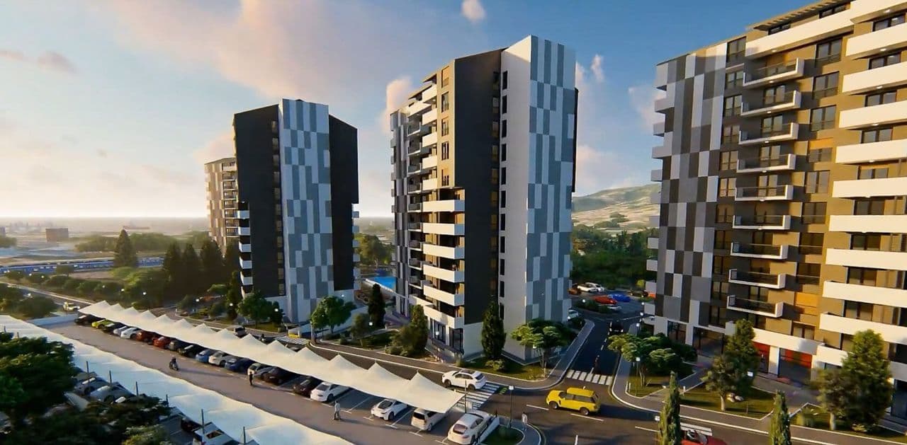 Апартаменты в Баре, Черногория, 36 м², фото 2