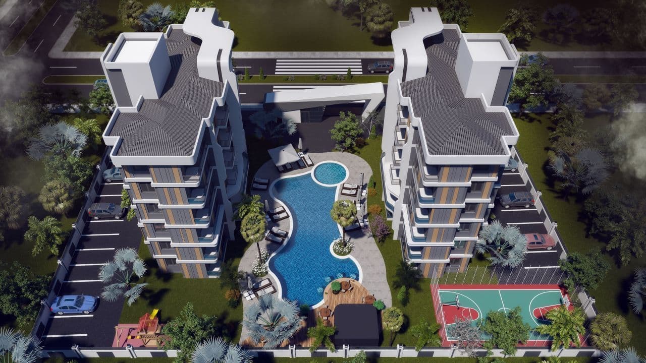 Квартира в Анталии, Турция, 60 м²
