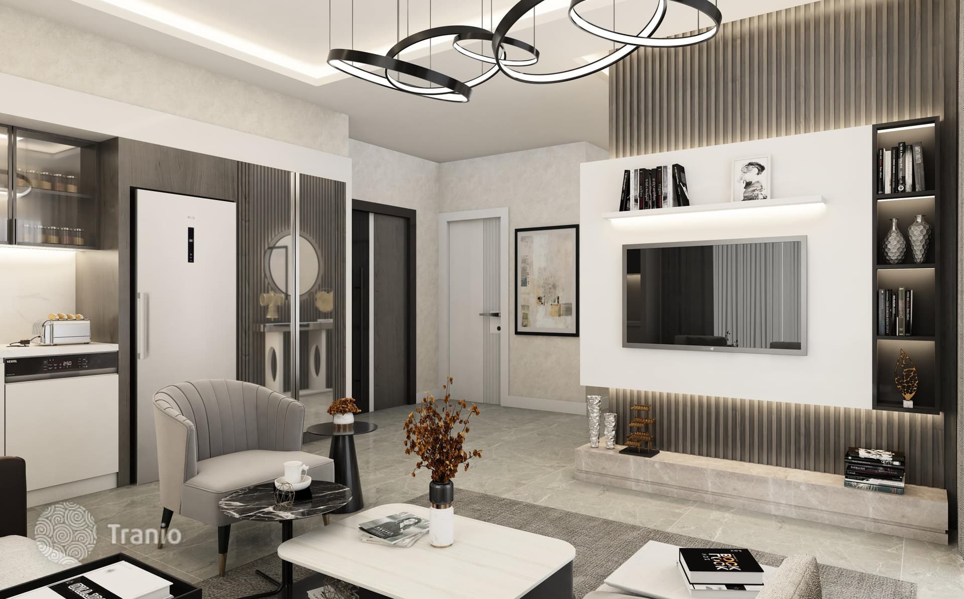 Residential Complex with Shared Amenities, 200 m from the Beach in Kargicak, Alanya