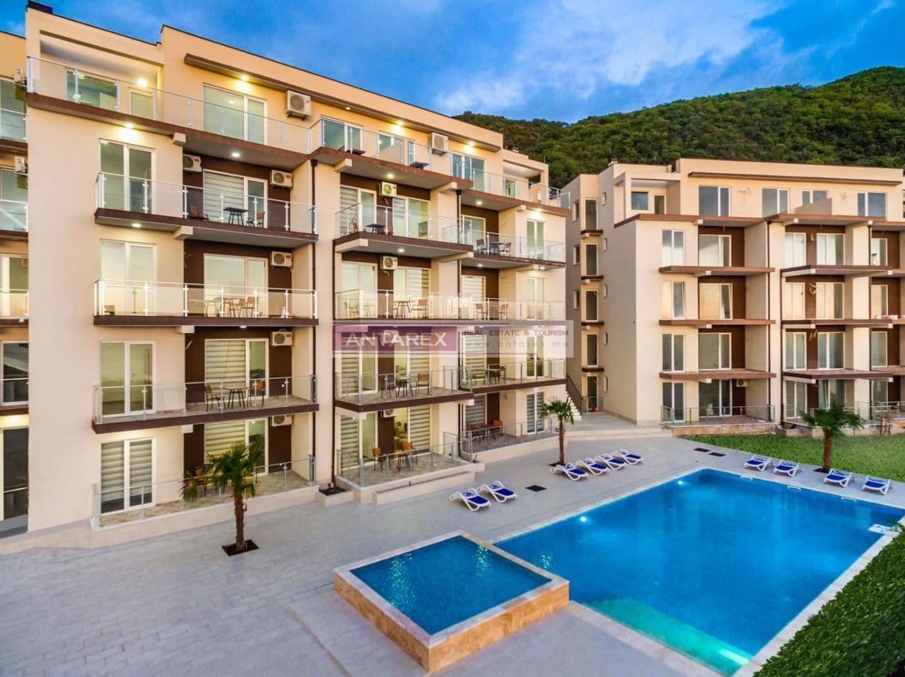 Апартаменты в Будве, Черногория, 59 м²