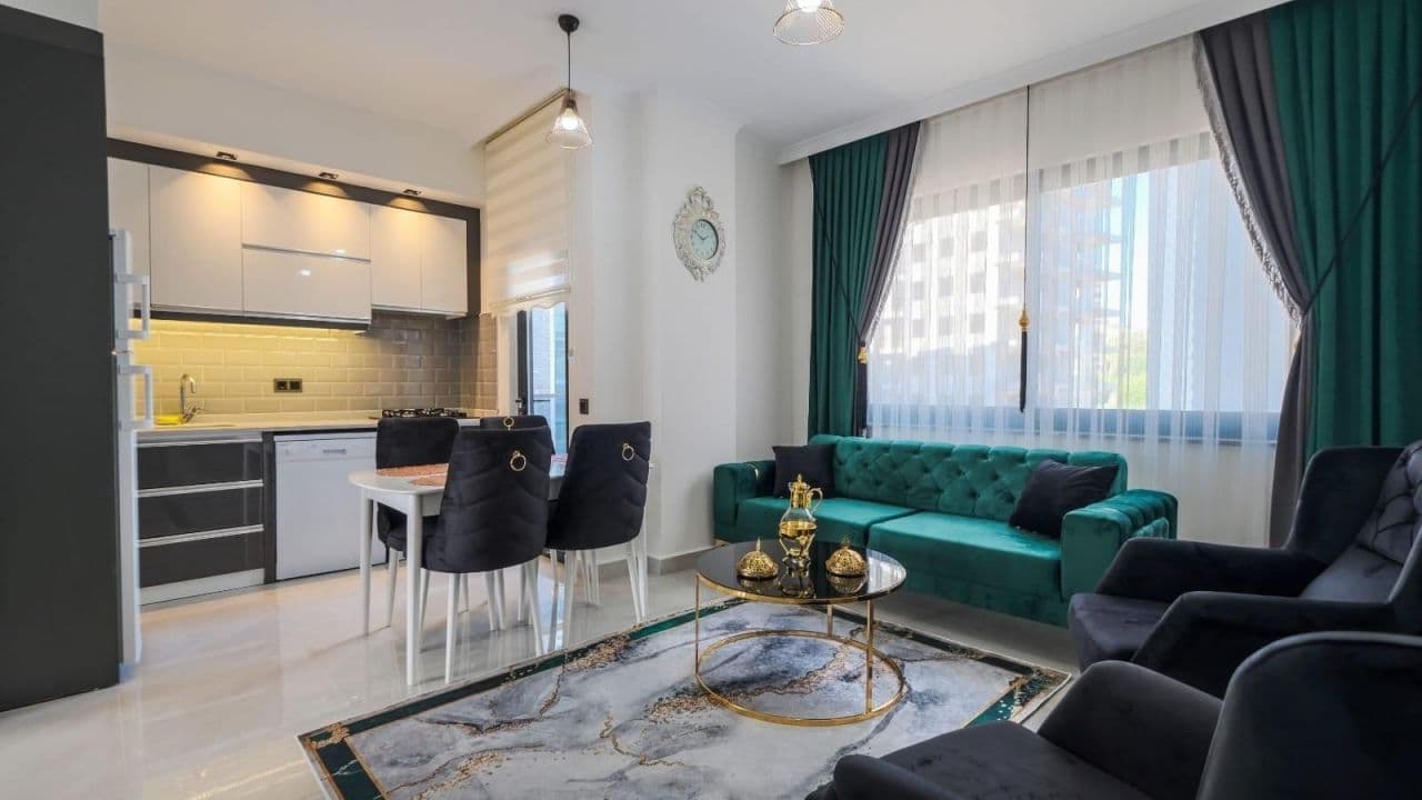 Квартира в Алании, Турция, 55 м², фото 4