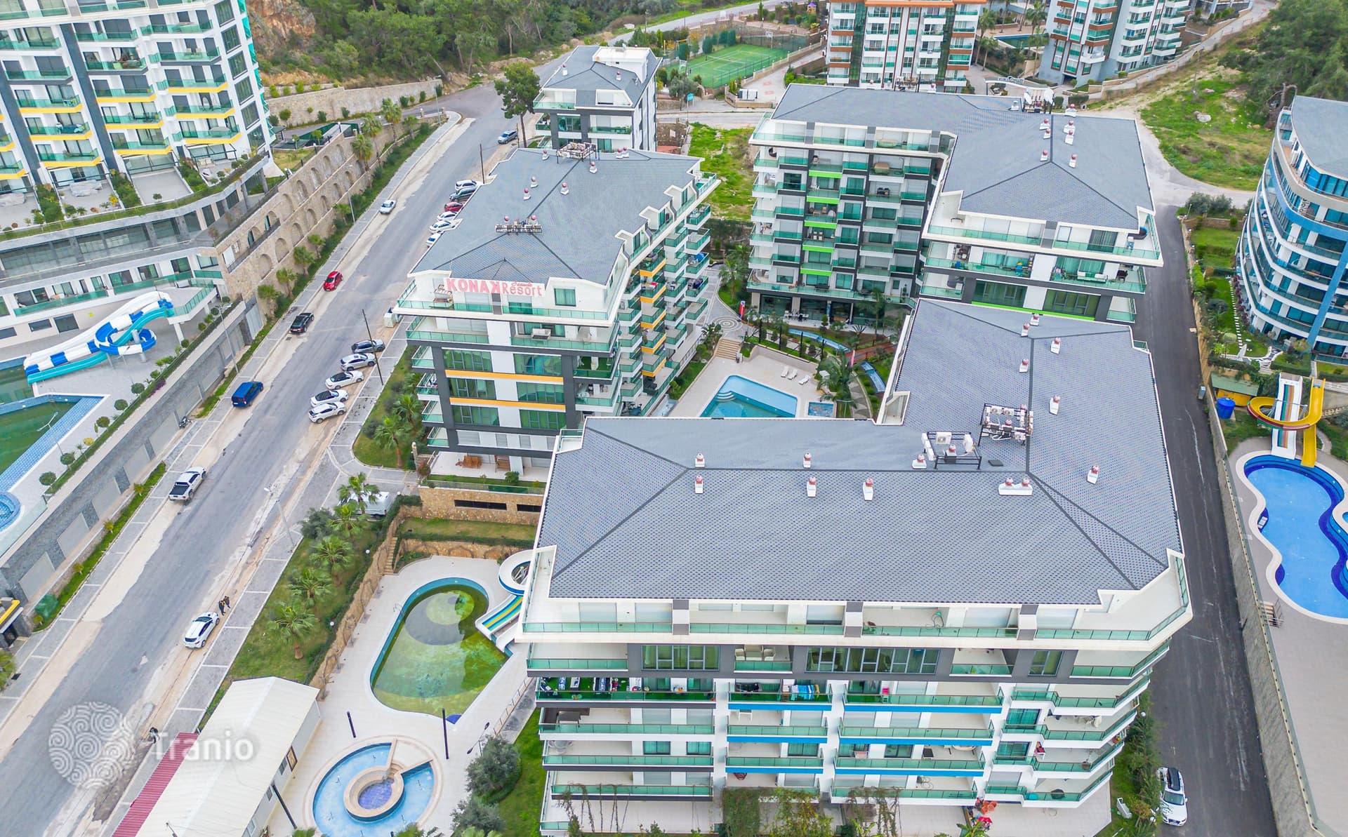 3-Bedroom Apartment with Sea View in Kargicak, Alanya