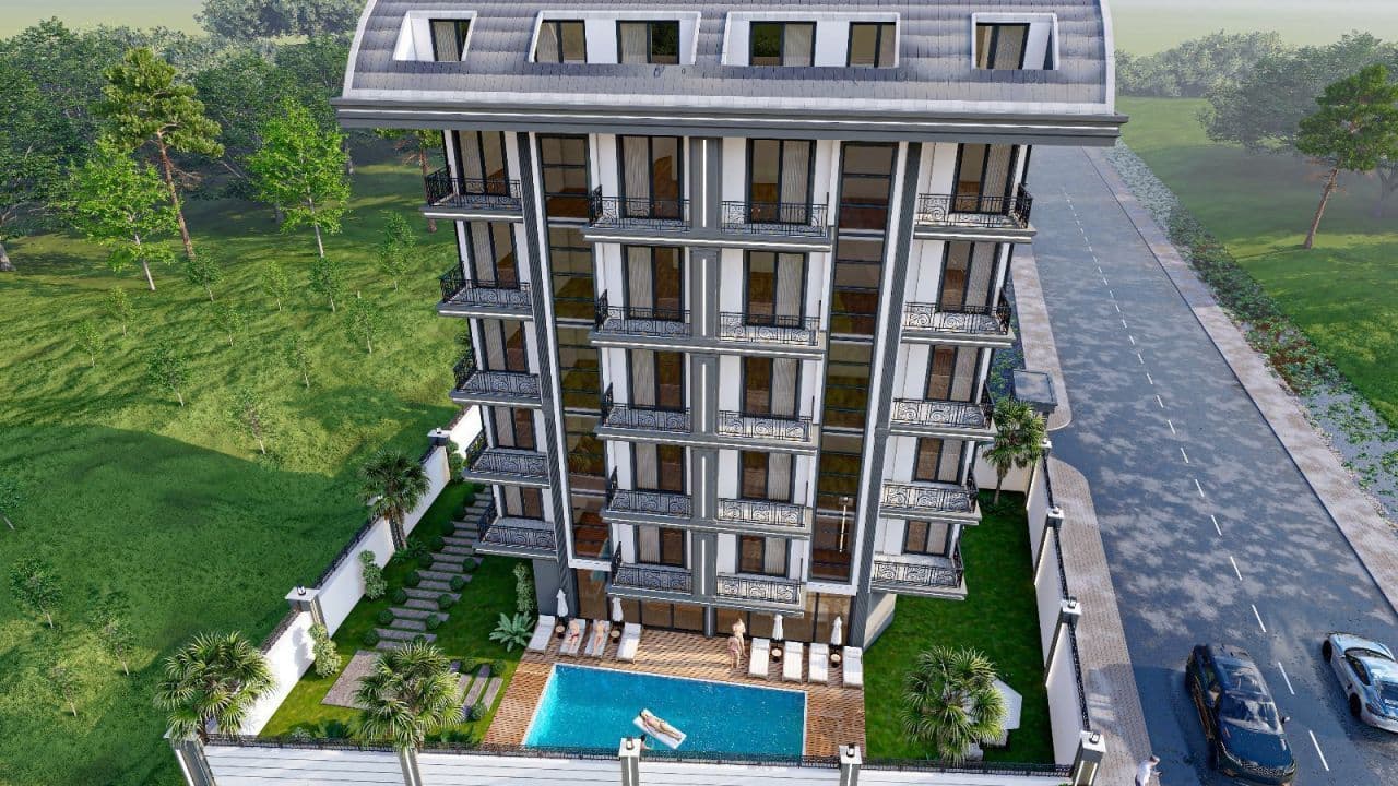 Квартира в Авсалларе, Турция, 44 м², фото 2