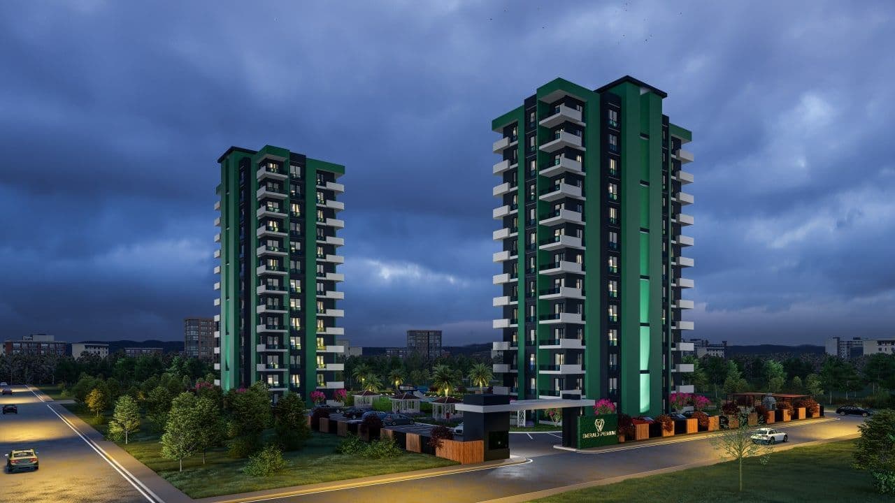Квартира в Мерсине, Турция, 62 м²
