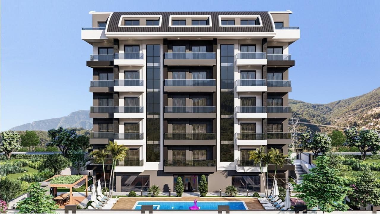 Квартира в Авсалларе, Турция, 59 м²
