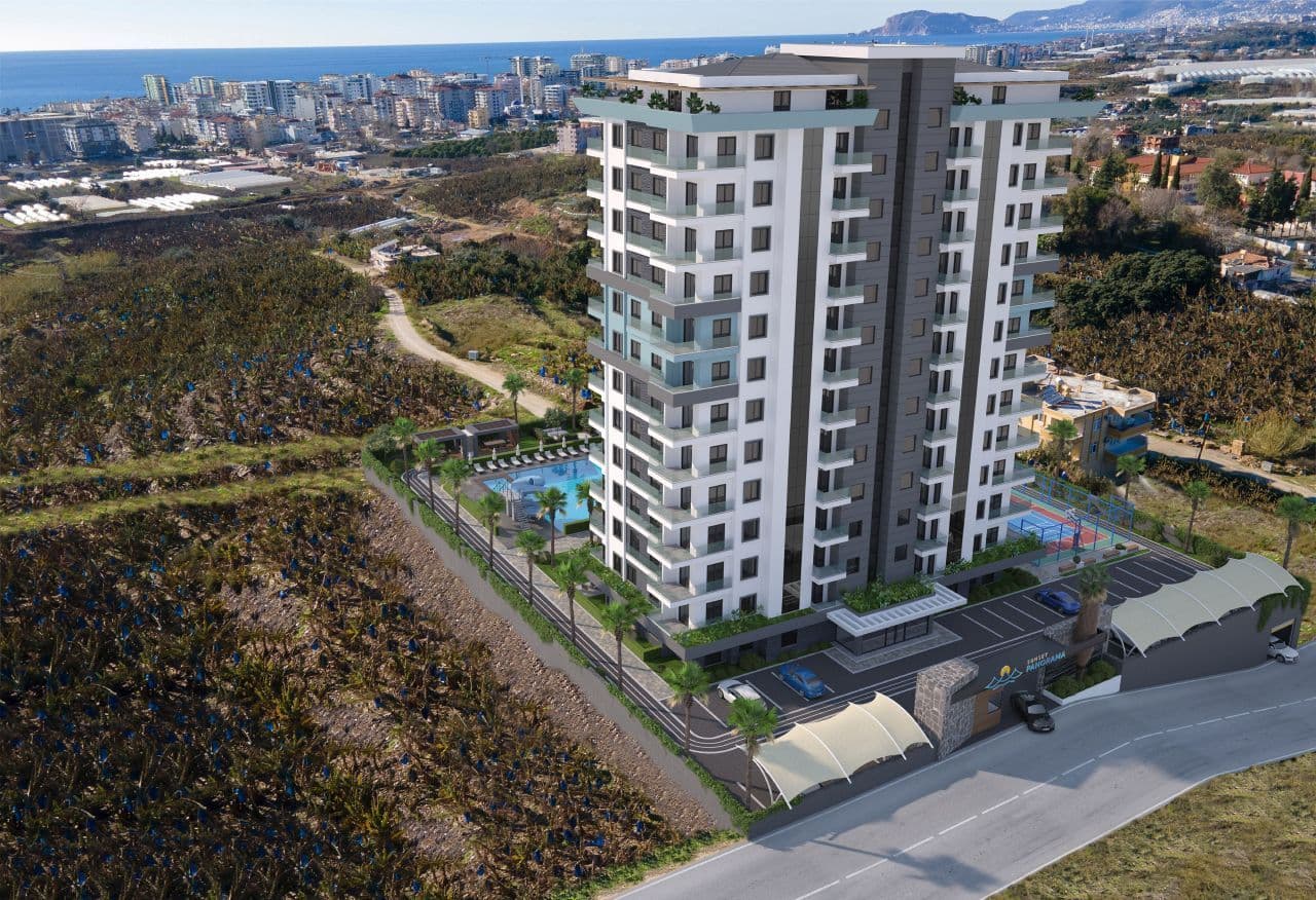 Квартира в Алании, Турция, 65 м², фото 2