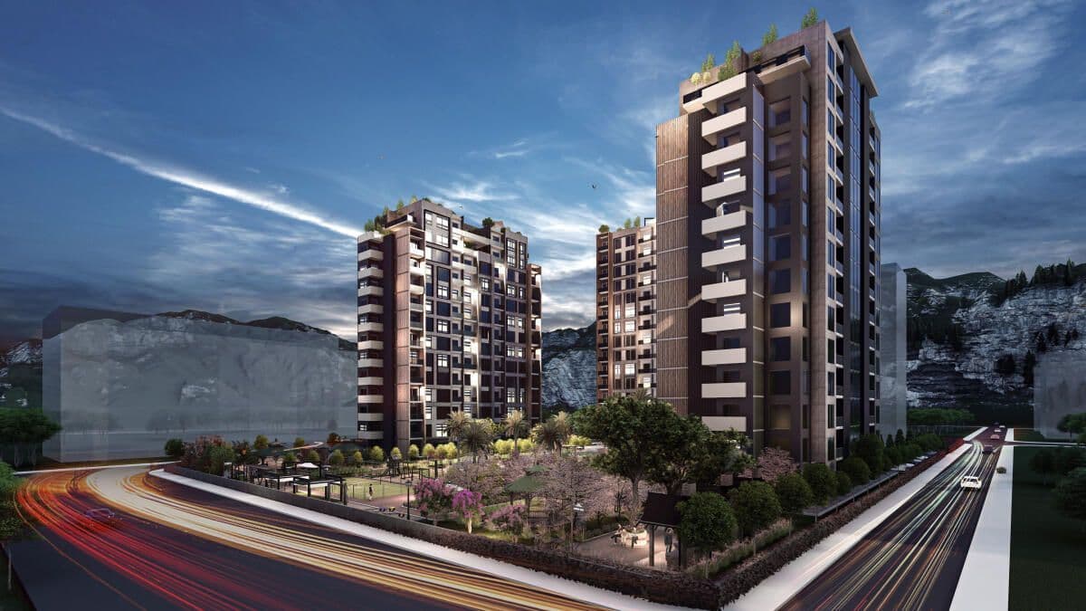 Квартира в Мерсине, Турция, 83 м²