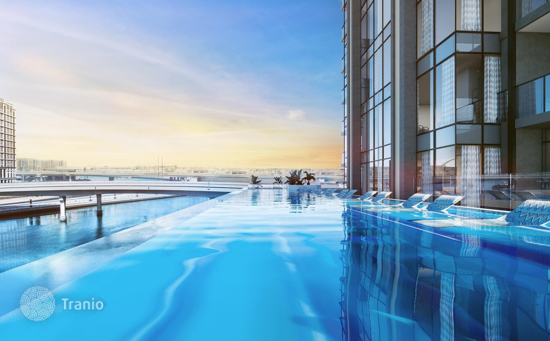 Жилой комплекс Urban Oasis от итальянского дизайнера, на берегу водного канала, с видом на город, Business Bay, Дубай, ОАЭ, фото 5