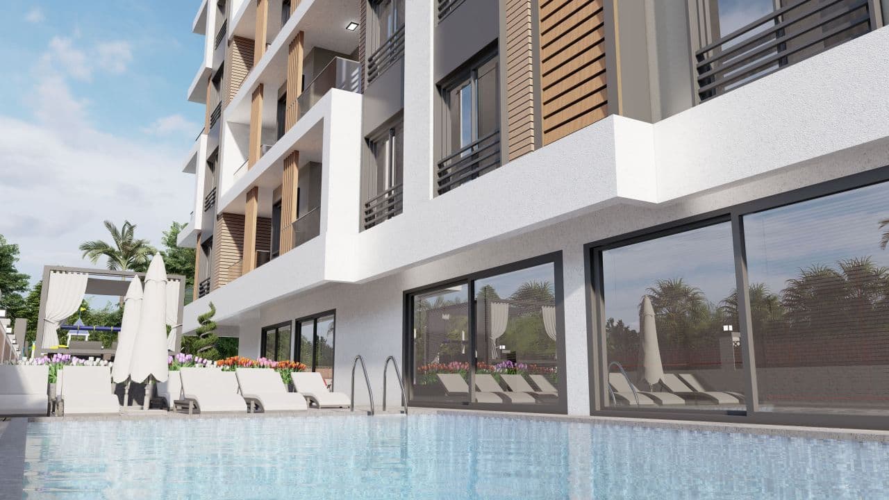 Квартира в Алании, Турция, 47 м², фото 3