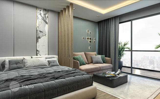 New Apartments with Shared Pool and Water Park in Mersin, Turkey