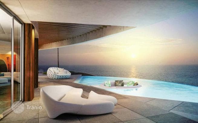Beachfront Villa in Gated Development with Landscaped Gardens in Limassol