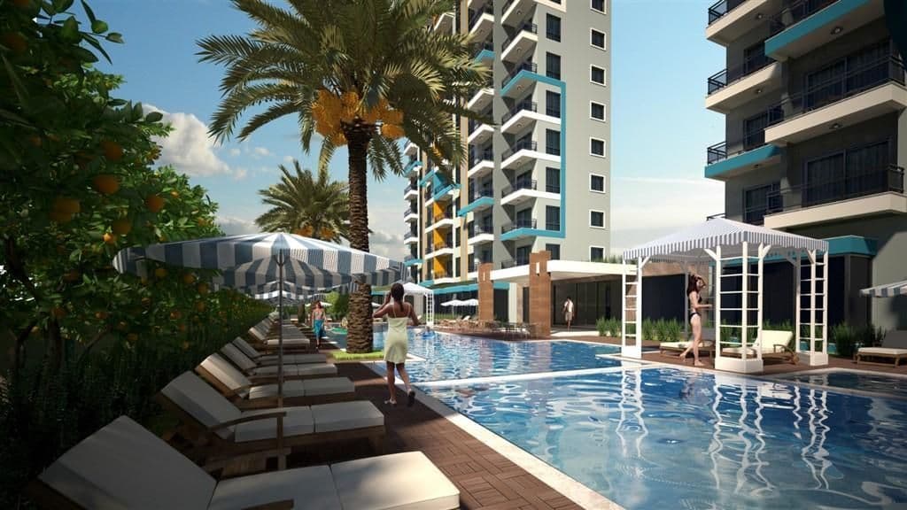 Квартира в Алании, Турция, 60 м², фото 3