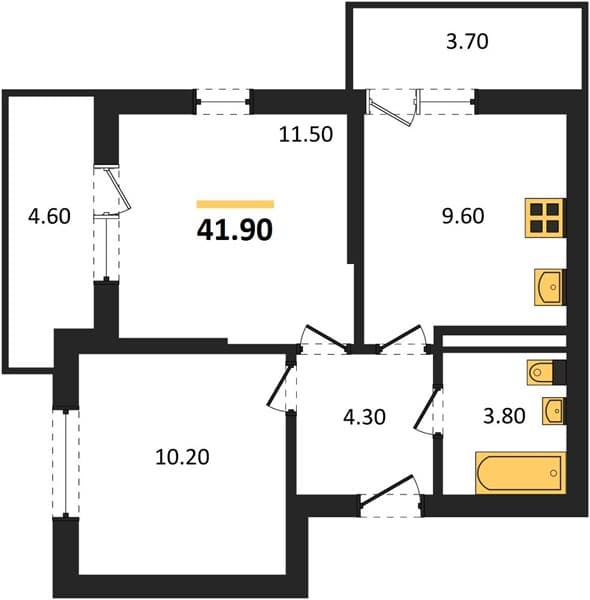 Apartment in Lestoriya, Sochi
