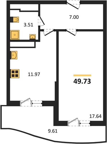 Studio Apartment in Marine Garden Sochi 4* Hotels and Resort, Sochi