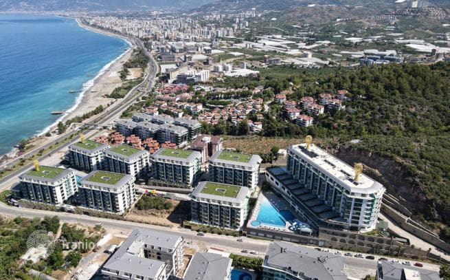 3-Bedroom (3+1) Duplex with Garden in Kargicak, Alanya