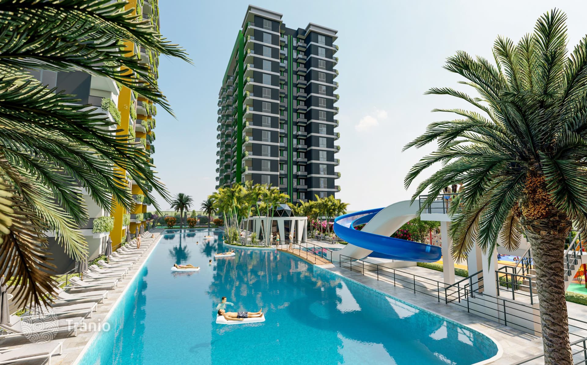 New Residential Complex with Pool and Water Park in Mersin, Turkey, photo 4