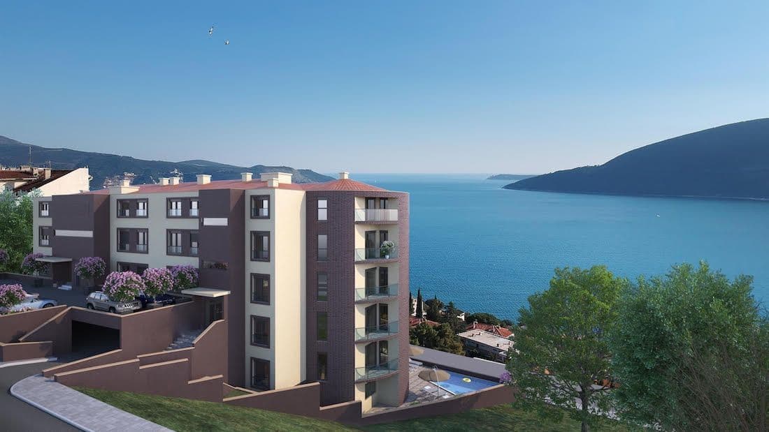 Квартира в Херцег-Нови, Черногория, 95 м², фото 2
