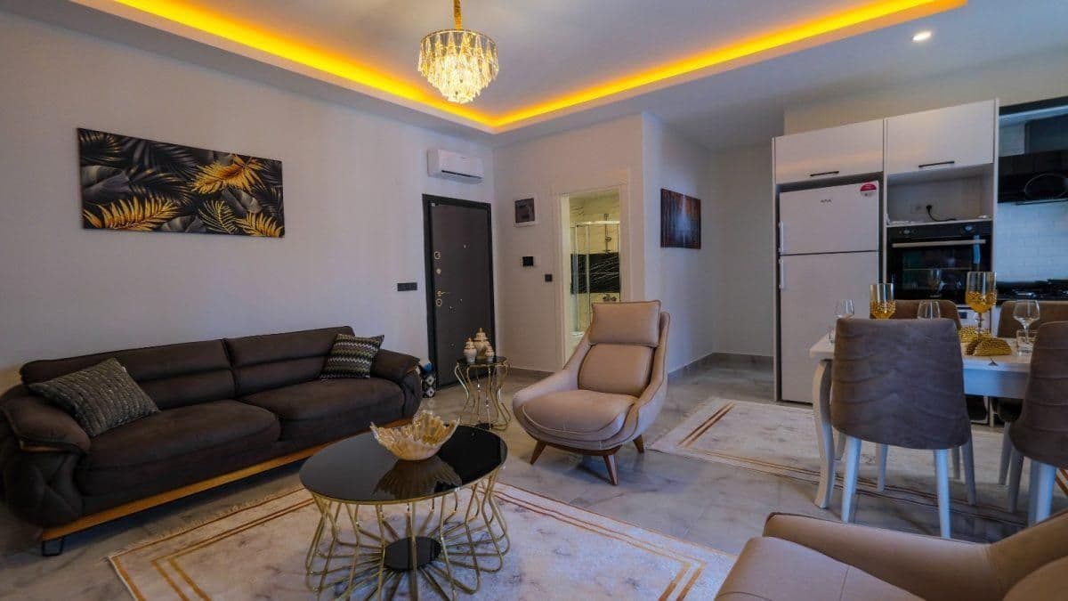 Квартира в Алании, Турция, 60 м², фото 3