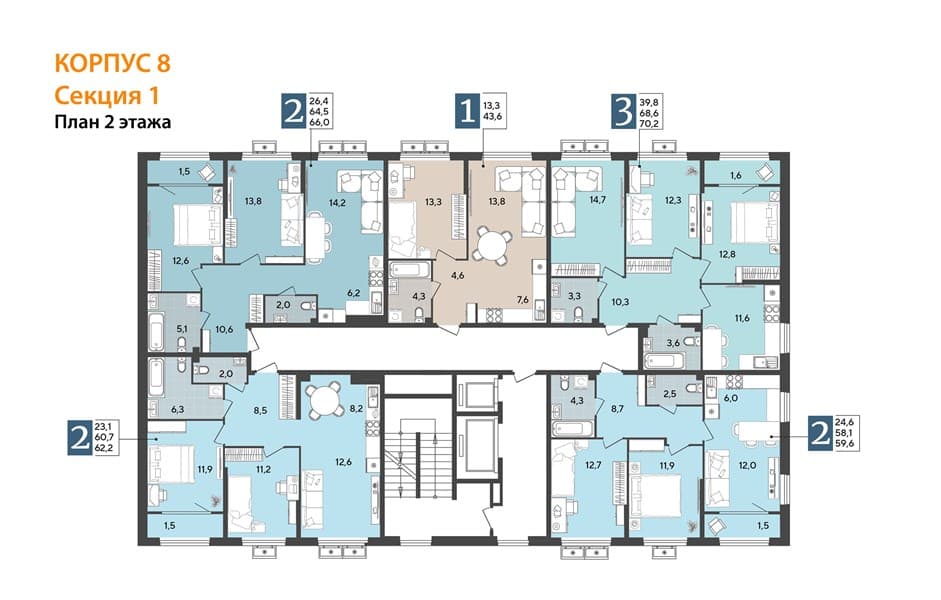 1-Bedroom Apartment in Porto-Novo, Tsemdolina, photo 3