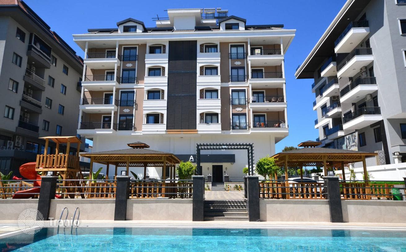 1- and 2-Bedroom Apartments 200 m from the Beach in Kargicak, Alanya