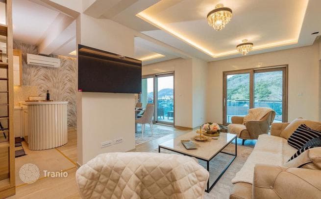 1-Bedroom Penthouse with Sea View in Przno, Budva, photo 5