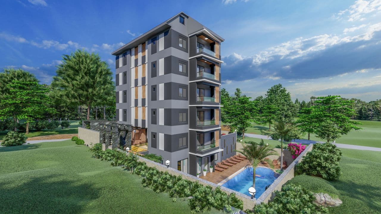 Квартира в Авсалларе, Турция, 50 м²