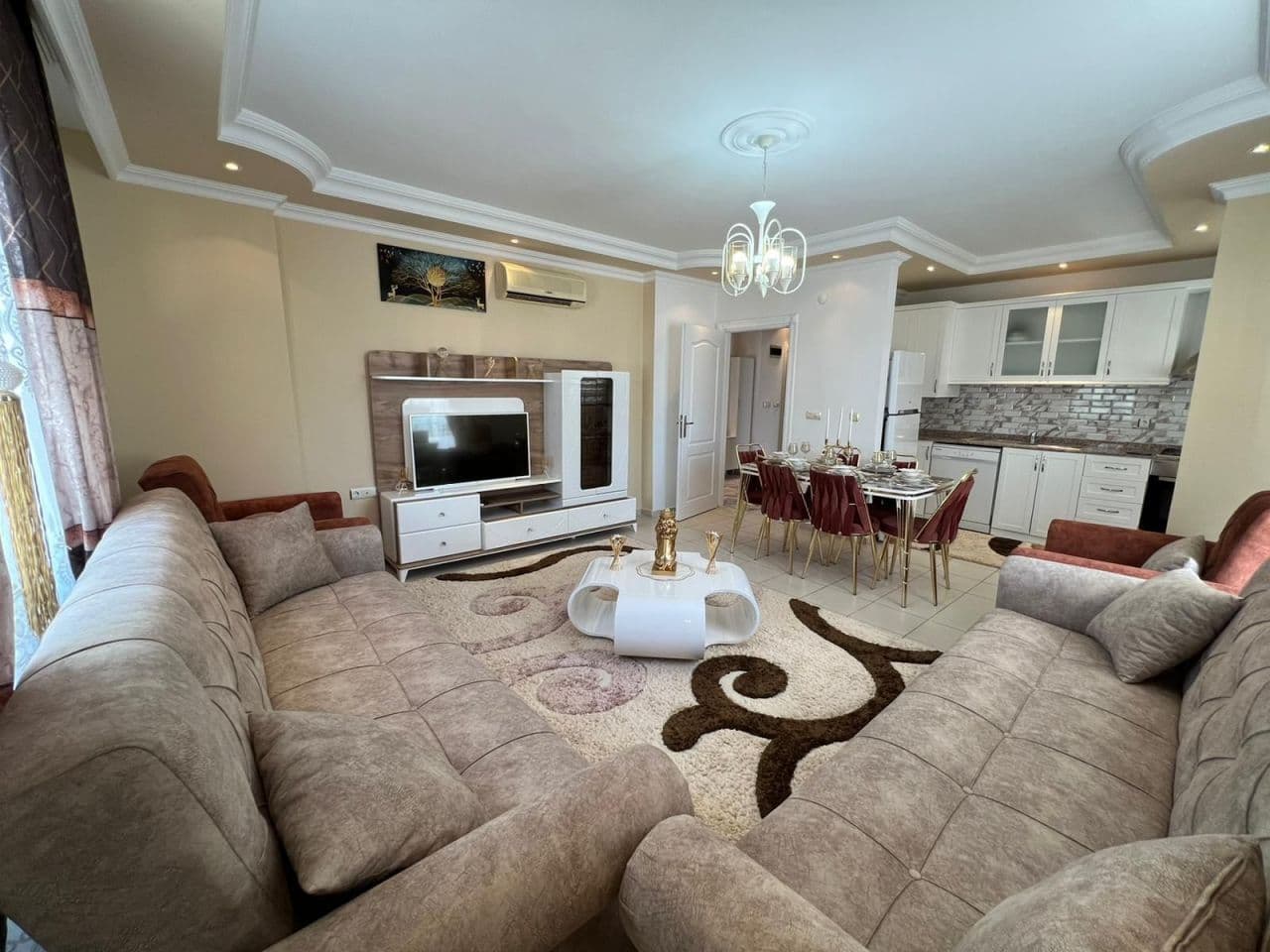Квартира в Алании, Турция, 125 м², фото 2