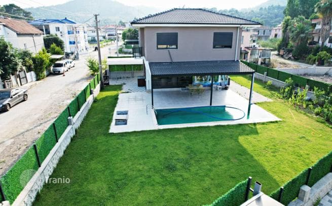 5-Bedroom (5+1) Villa with Private Pool in Camyuva, Kemer, Antalya