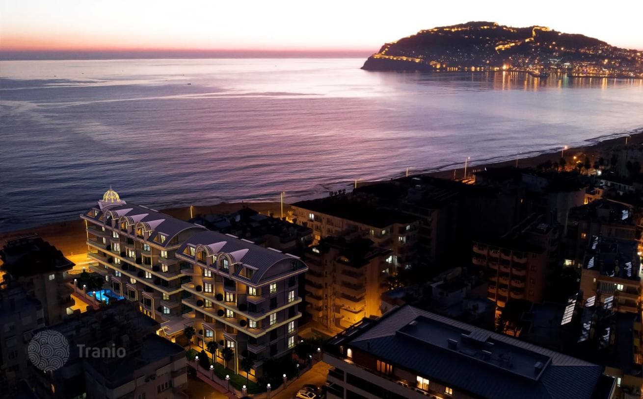 1-Bedroom Apartment with Sea View in Alanya City Center