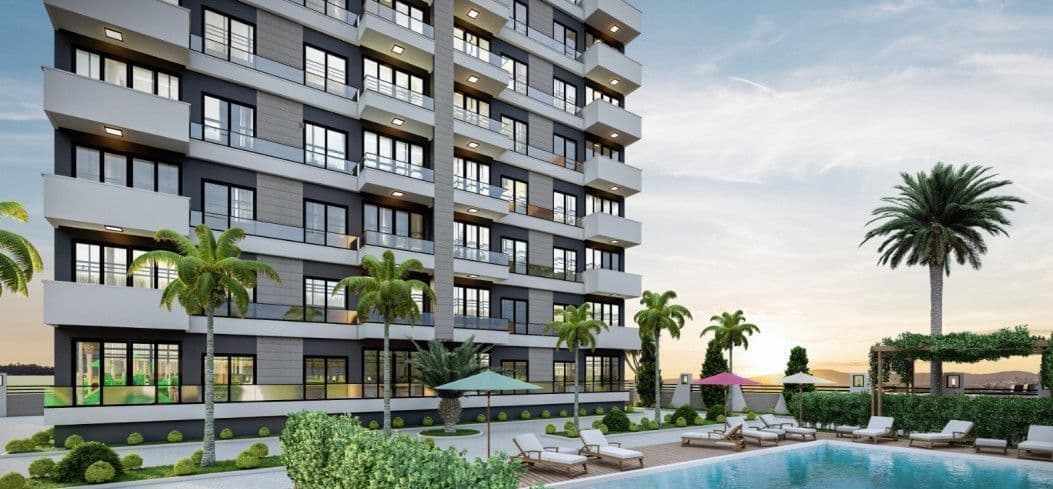 Квартира в Мерсине, Турция, 60 м²
