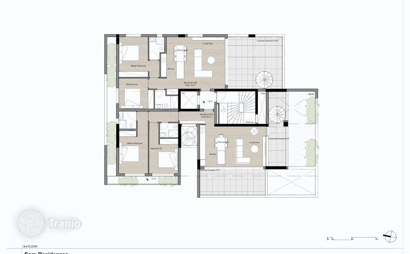 2-комнатная квартира 75 м² в Гермасойе, Кипр, фото 3