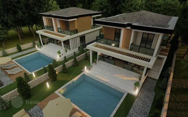 3-Bedroom (4+1) Villa with Private Pool in Kemer, Antalya