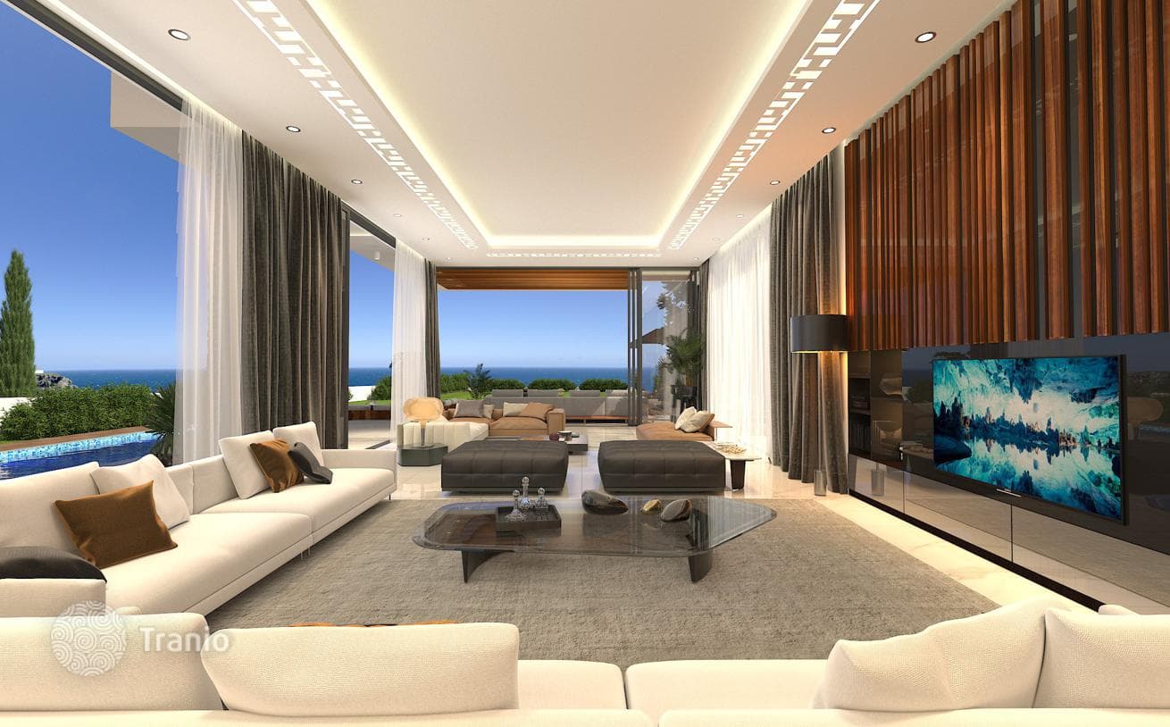 Luxury Villa with Direct Beach Access in Kissonerga, Paphos
