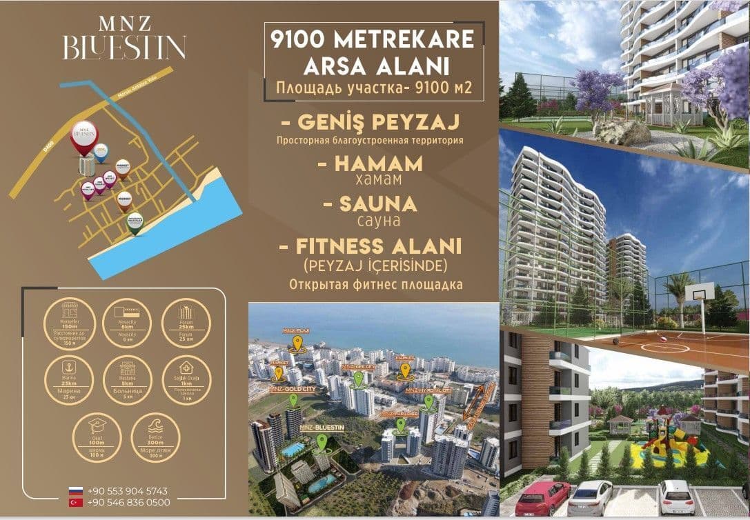 Квартира в Мерсине, Турция, 58 м², фото 5
