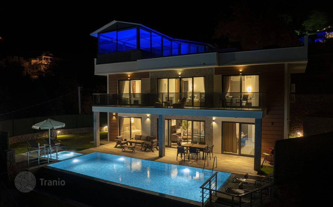 4-Bedroom (4+1) Villa with Panoramic Sea Views in Fethiye, Mugla, photo 4