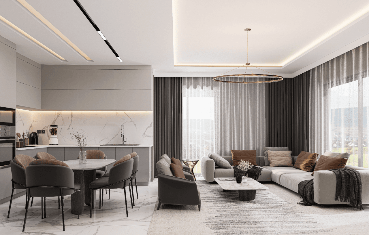 Квартира в Авсалларе, Турция, 56 м²