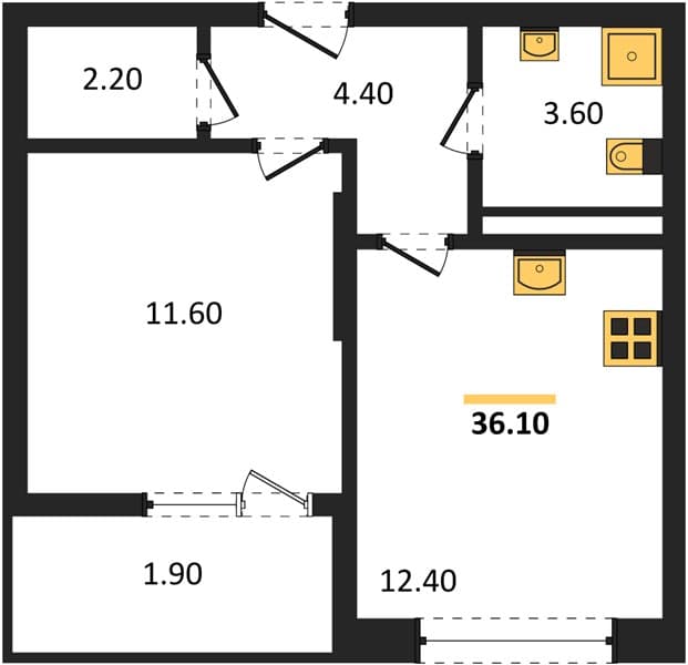 Studio Apartment in Hozyain Morey, Supsekhv, Sochi