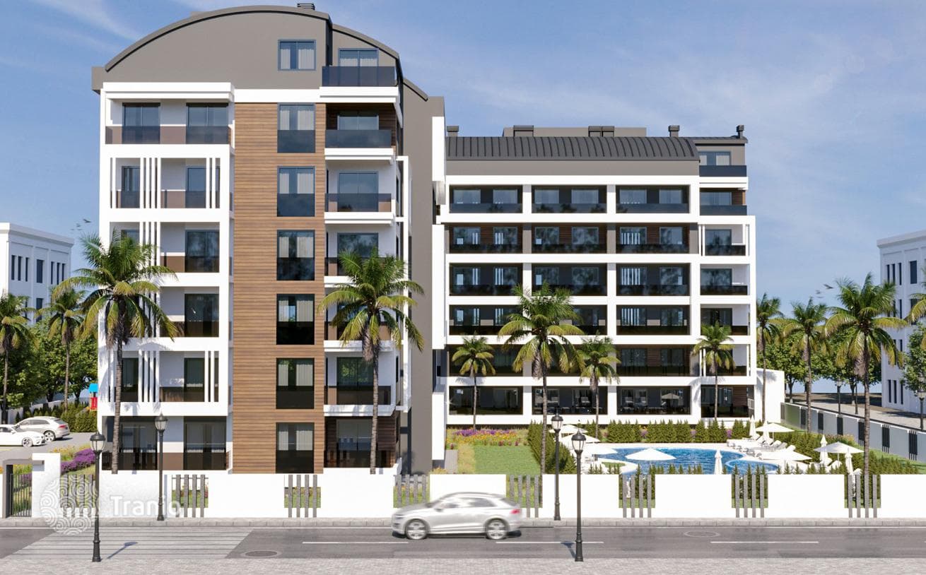 1–3-Bedroom Apartments in Altyntash, Antalya
