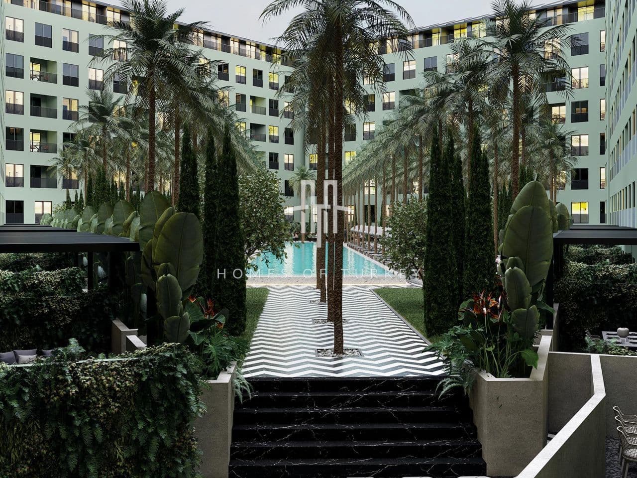 Апартаменты в Стамбуле, Турция, 67 м², фото 2