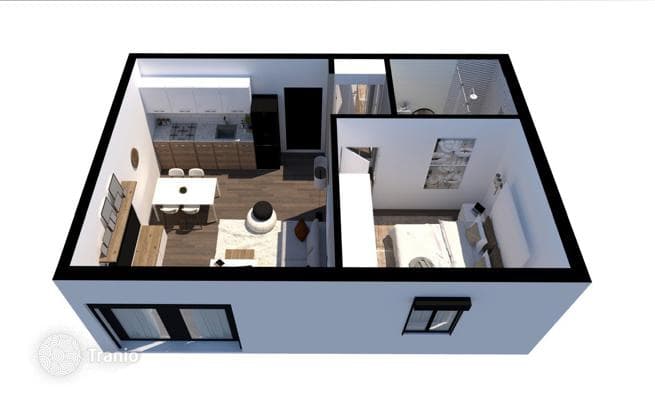 Beachfront Apartment in Rafailovici, Budva, photo 4