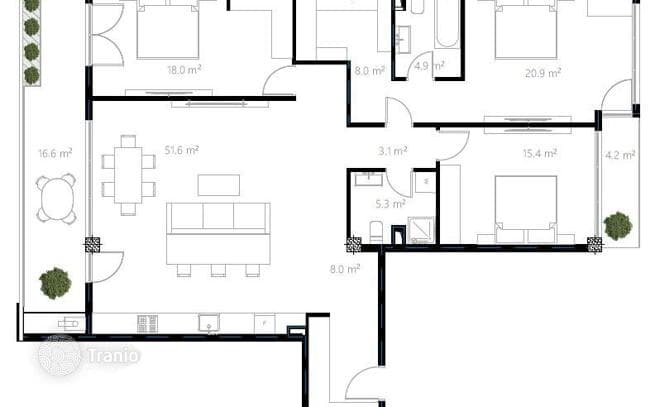 3-Bedroom Apartment in Saburtalo, Tbilisi, photo 5