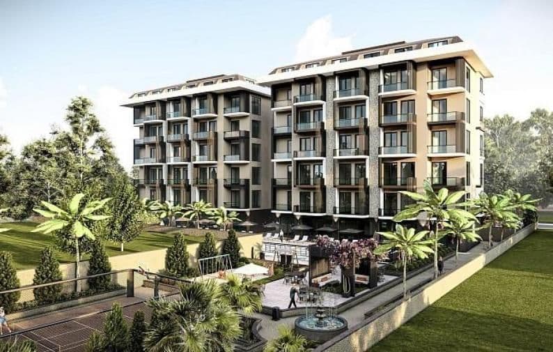 Квартира в Кестеле, Турция, 60 м²