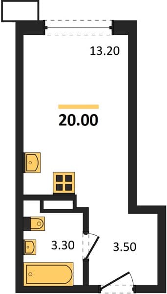 Studio Apartment in Porto-Novo, Tsemdolina