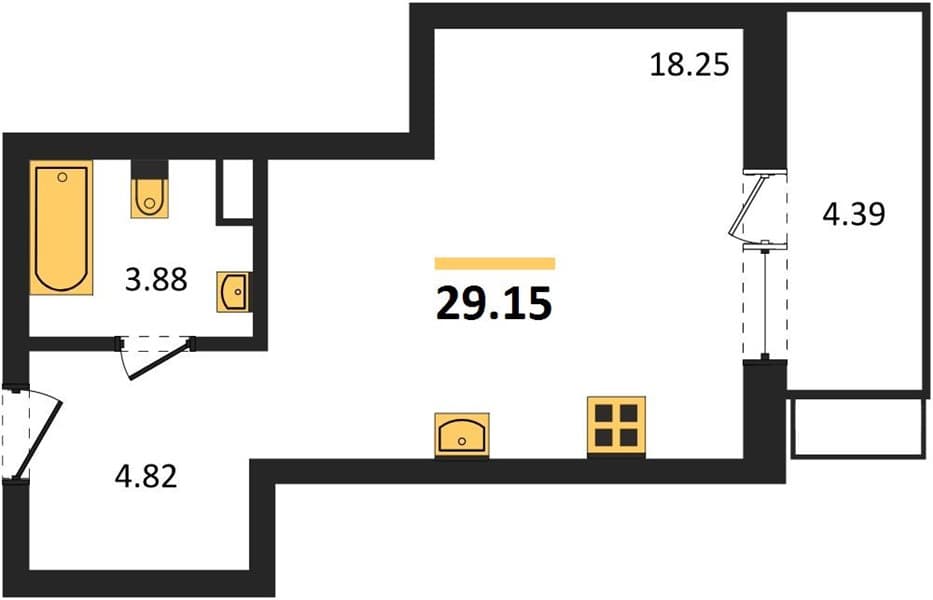 Studio Apartment in Sady u Morya, Temryuk