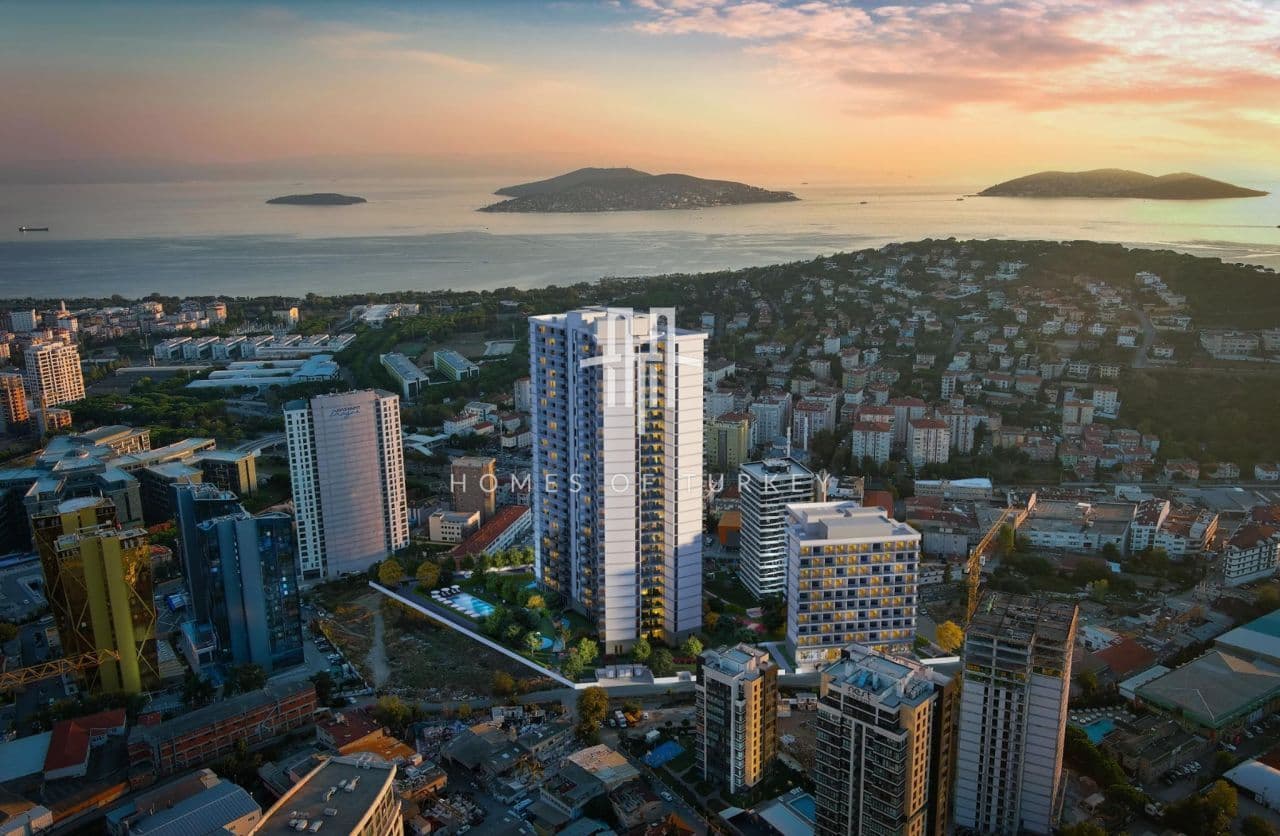 Апартаменты в Стамбуле, Турция, 50 м², фото 2