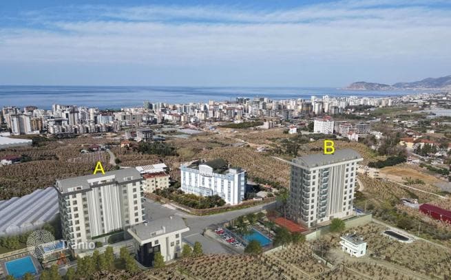 2-Bedroom (2+1) Apartment in Mahmutlar, Alanya