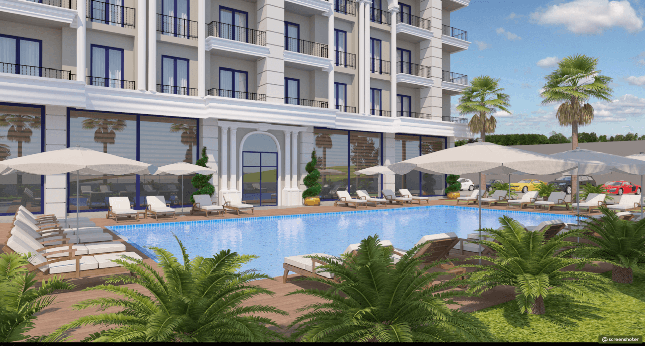 Апартаменты в Авсалларе, Турция, 52 м²
