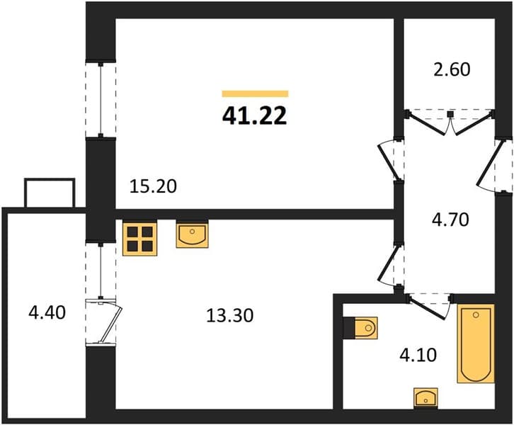 Studio Apartment in Lermontov, Taman