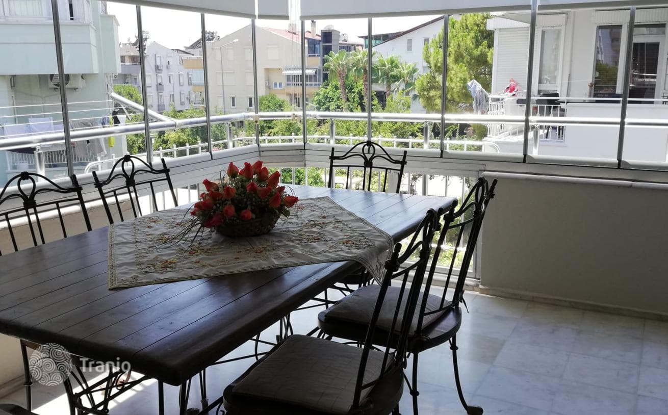 3-Bedroom (3+1) Apartment with Dual Balcony and Park View in Muratpasa, Antalya