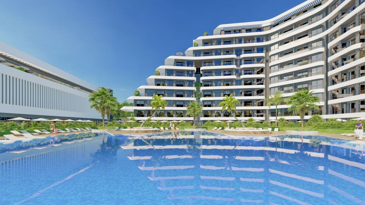 Апартаменты в Анталии, Турция, 90 м², фото 2